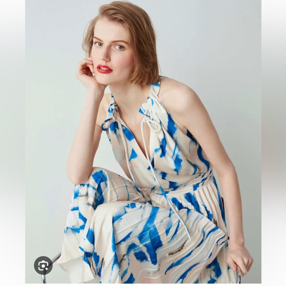 Nwt IPEKYOL Coctail Dress w Pleated skirt, size XS (Eur 34)